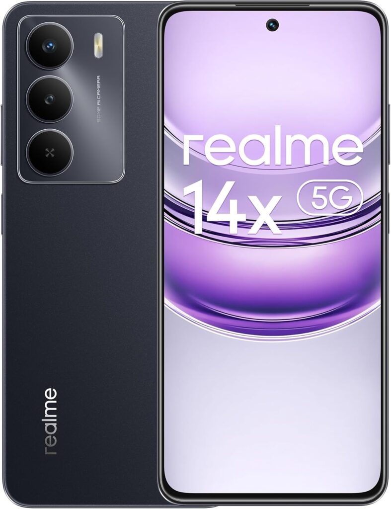 realme 14x 5G Smartphone 6+128 GB Bateria de 5000 mAh realme 14x 5G Smartphone 6+128 GB Bateria de 5000 mAh