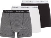 Calvin Klein Pack de 3 Bóxers para Homem | Pretos e Brancos