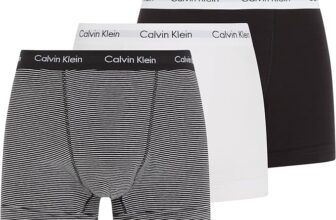 Calvin Klein Pack de 3 Bóxers para Homem | Pretos e Brancos