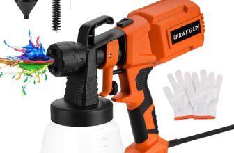 Pistola pintura elétrica com 4 boquilhas 3 padrões 550 W