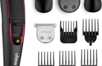 Ufesa GK6950 Máquina de cortar pelos e aparar de barba multi Groomer, 9 acessórios