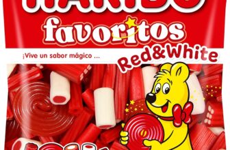 Haribo Favoritos Red and White gel doces, 90
