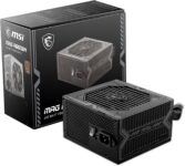 MSI MAG A650BN - Fonte de alimentação gaming: 80 PLUS BRONZE, 650 watts