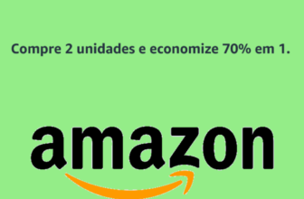 Nova Promoção Amazon | Poupa 70% em 1 unidade comprando 2