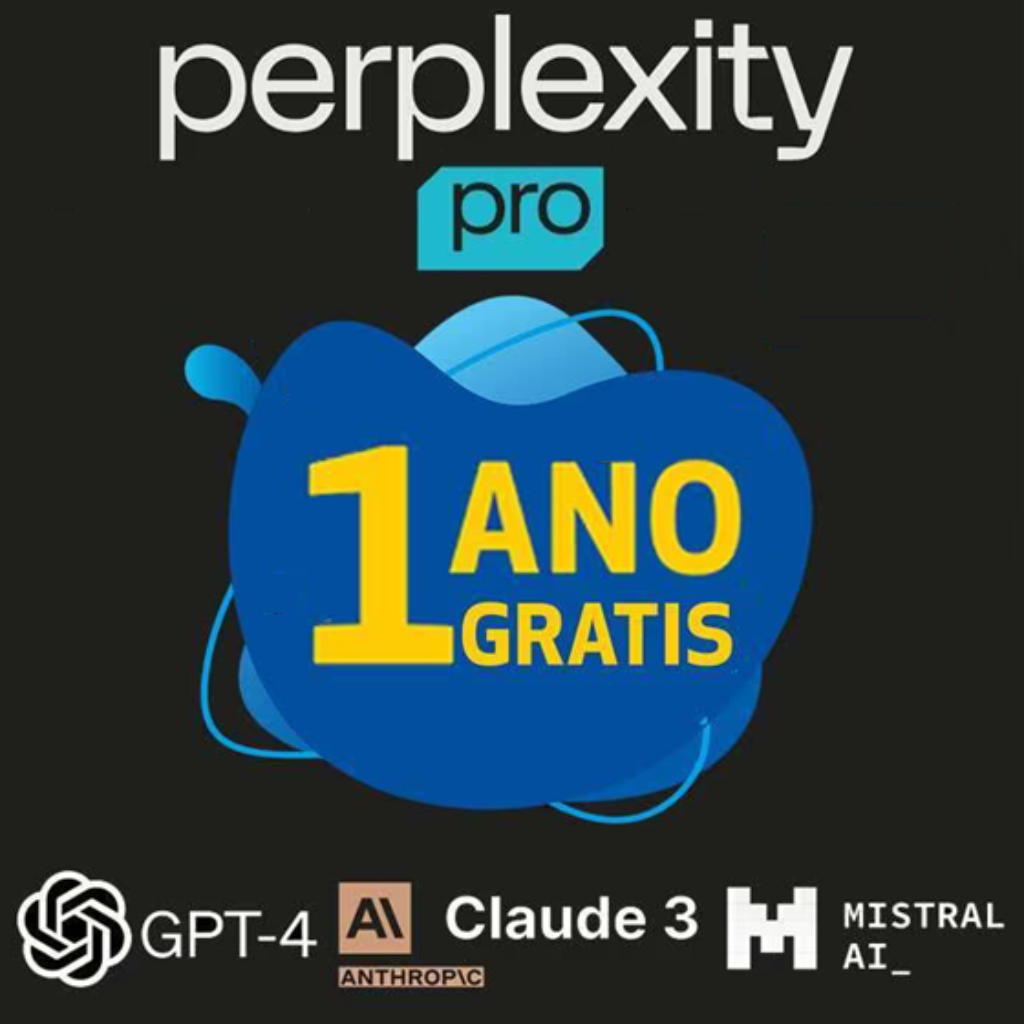 1 Ano GRATIS Perplexity Ai PRO (Aproveita)