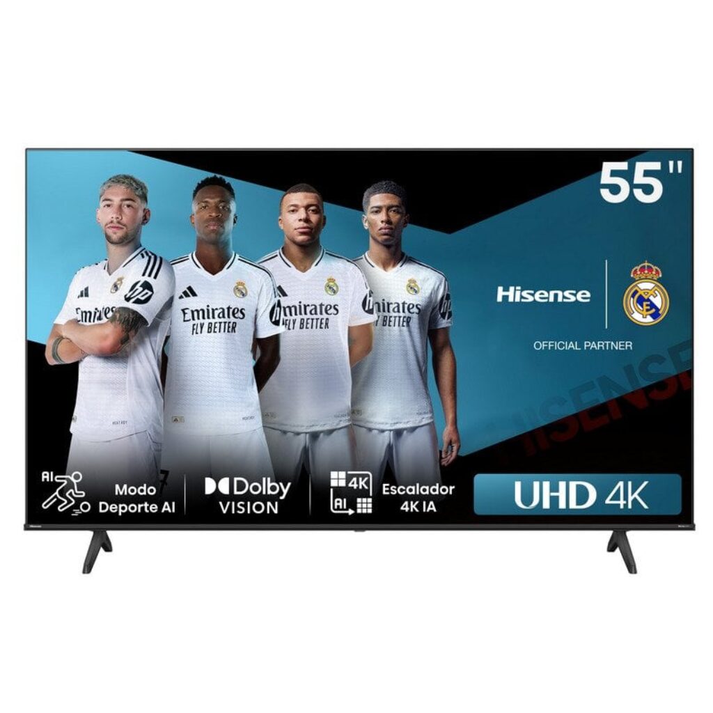 Hisense 55A6N 55 Polegadas DLED UltraHD 4K Dolby Vision VIDAA Smart TV