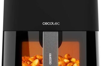 Cecotec Frigideira de ar sem óleo, airfryer de 4 l com janela