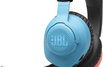 JBL Quantum 100N, auriculares para gaming com cabo e microfone removível