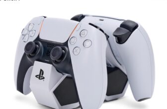 Carregador PS5 Rápido Dual | para 2 comandos PS5 sem fios DualSense