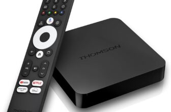 THOMSON Streaming Box 240 | Google TV | 4K UHD | Google Assistant
