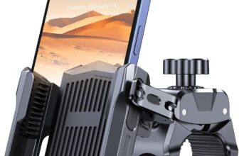 Suporte para telemóvel para moto / bicicleta [compatível com câmara]