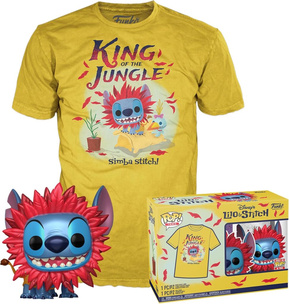 Funko Pop! & tee: Stitch Costume - Simba - XL - T-shirt
