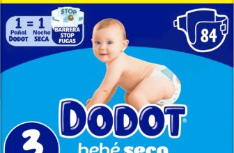 Fraldas Dodot para bebé, tamanho 3 (6-10 kg), 84 fraldas
