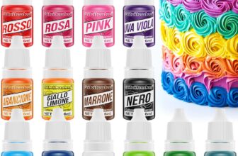 Corante alimentar, 14 cores, 6ml
