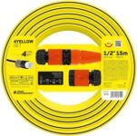 Cellfast Conjunto de rega 4YELLOW de diâmetro de 1/2" (12,5 mm) 15 metros
