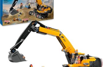 LEGO City Escavadora de obra amarela, perfuradora