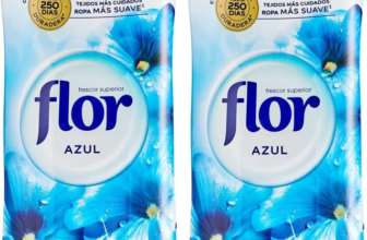 Amaciador Flor para roupa concentrada, aroma azul, 144 doses
