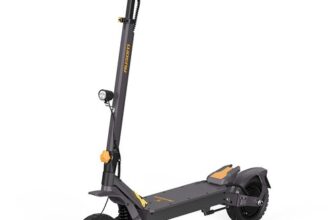 Trotinete Ausom L1, velocidade máxima de 45 km/h, autonomia de 70 km (Oferta 2 presentes)