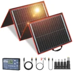 Painel solar portátil Dokio de 160 W