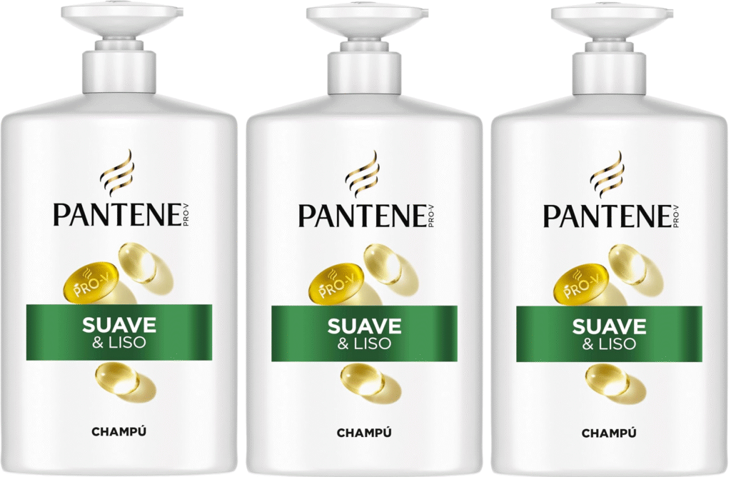 Pantene Pro-V Champô macio e liso [ 3 x 1000 ml ]