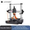 ANYCUBIC Kobra 3 FDM velocidade de impressão max 600 mm