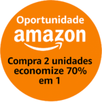 Oportunidade Amazon Poupa 70_ em 1 unidade comprando 2
