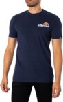 Ellesse Homem t-shirt de Vudão, preto (XS e S)