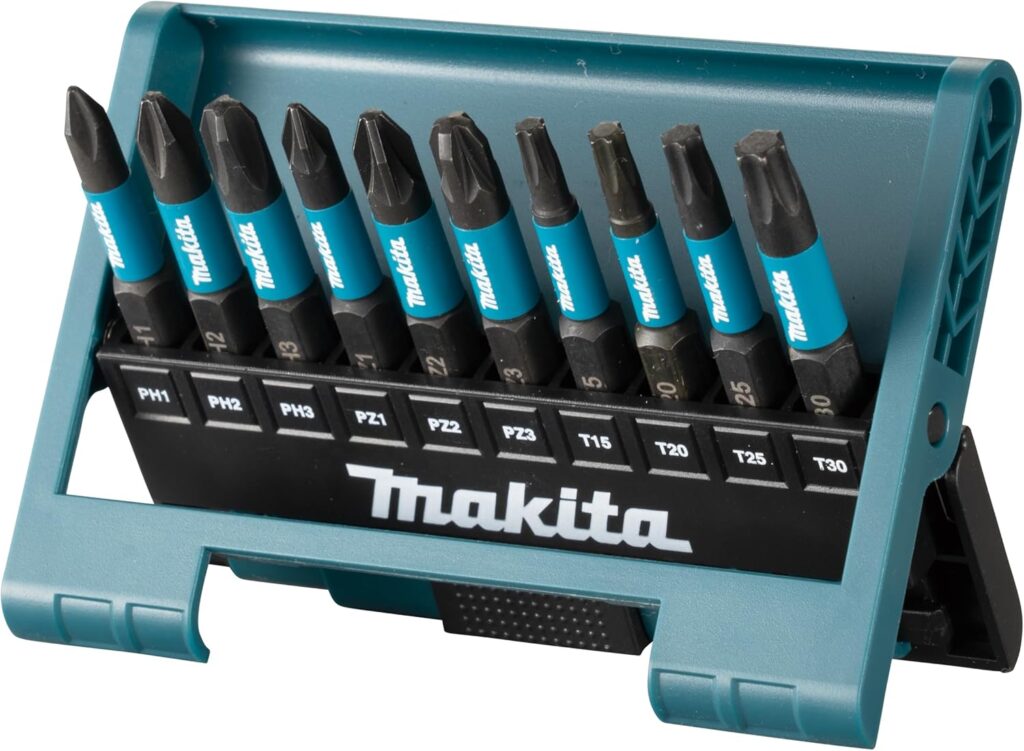 Makita E-12011 - Conjunto de pontas pretas (10 peças)
