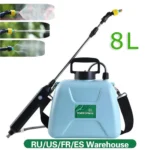 Pulverizador Eletrico com pistola, recarregável via usb, Capacidade 8L