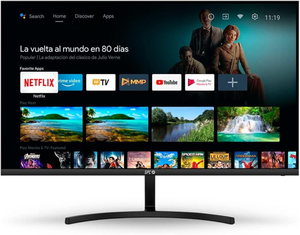 SPC Smart Monitor de 24 – Android TV Full HD