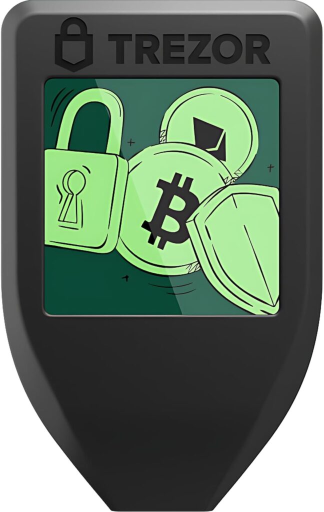 Trezor Model T - Crypto Hardware Wallet com ecrã táctil LCD