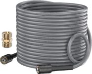 Mangueira de substituição para lavadora, 10 m, 3600 PSI super flexível rosca M22 14 mm