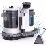 Limpa carpetes Lubluelu V6 com tanques duplos de 1,75L, cabo de 5M