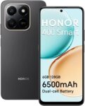 HONOR 400 Smart Smartphone 4G 6GB 128GB, Bateria 6500mAh