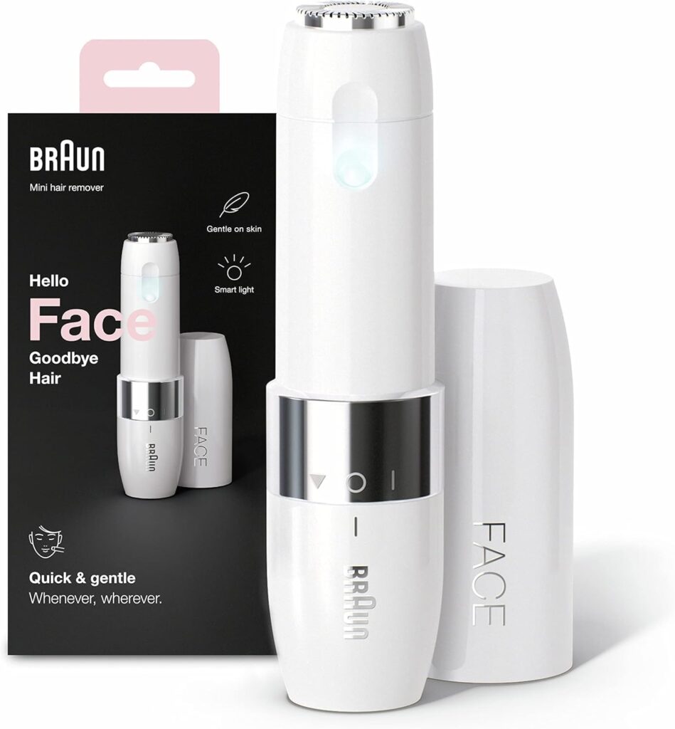 Braun Mini depiladora facial FS1000 para mulher
