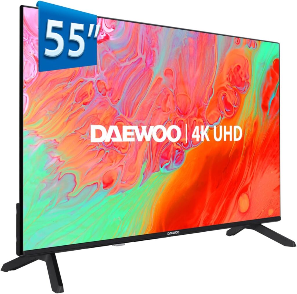 Daewoo Smart TV 4K Ultra HD | 55DM65UV 2025 55 Polegadas