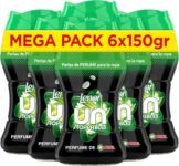 Lenor UNstoppables Pérolas de perfume para roupas, 74 lavagens (6 x 150 g)