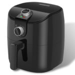 Fritadeira AIGOSTAR 4L, tempo e temperatura ajustáveis, grelha antiaderente amovível, 1500W