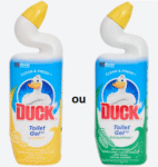 Gel sanitário Clean & Fresh Duck Limão ou Fresh Eucalipto