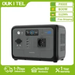 Oukitel p800e Plus Estação de Energia Portátil 800w Gerador Solar 512wh lifepo4