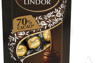 Lindt Lindor Chocolate Preto 70% Cacao (4x 137 g)
