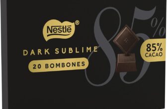 NESTLÉ DARK Sublime Chocolate preto 85%, 144g