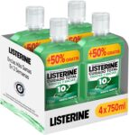 Listerine Proteção dentes e gengivas, embalagem de 4 x 750 ml ()