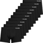 Cuecas homem boxer Fullluwaa (pack de 10) confortável e ajustado