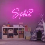 Sinal de néon personalizado desde