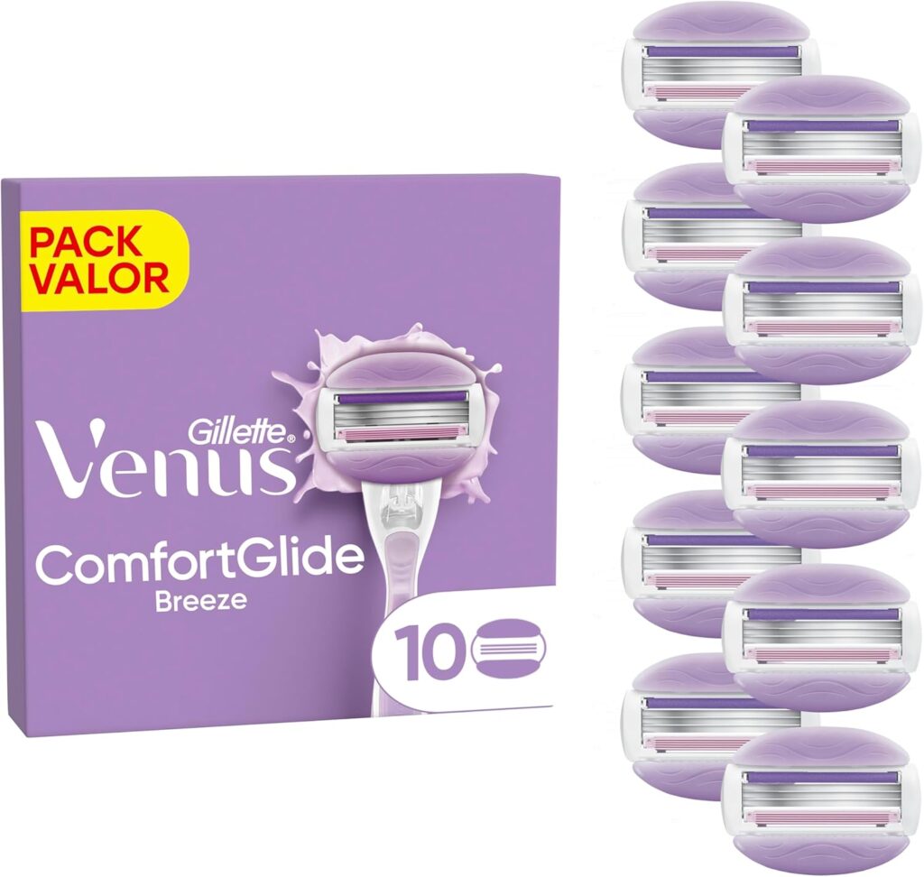 Gillette Venus Comfortglide Breeze Conjunto de 10 lâminas