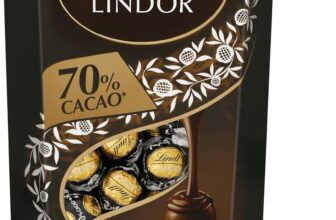bombons lindor cornet negro 70% 337g