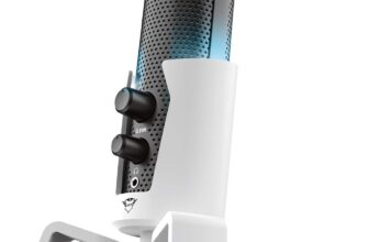 Trust Gaming GXT 258 Fyru Microfone Gaming USB 4 em 1