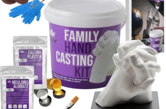 BWAY Moldes mãos Kit - Alginato para moldes de esculturas