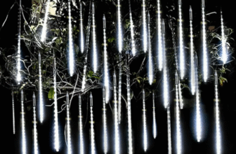 Luzes de Natal - 8 tubos 30cm chuva de meteoros